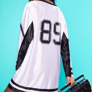Karl Kani White Baseball Dress